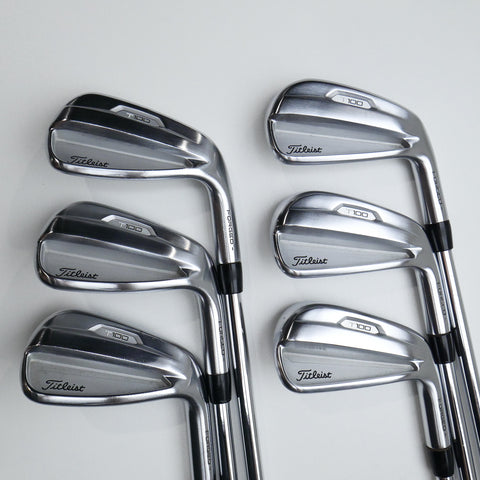 Used Titleist T100 2021 Iron Set / 5 - PW / X-Stiff Flex
