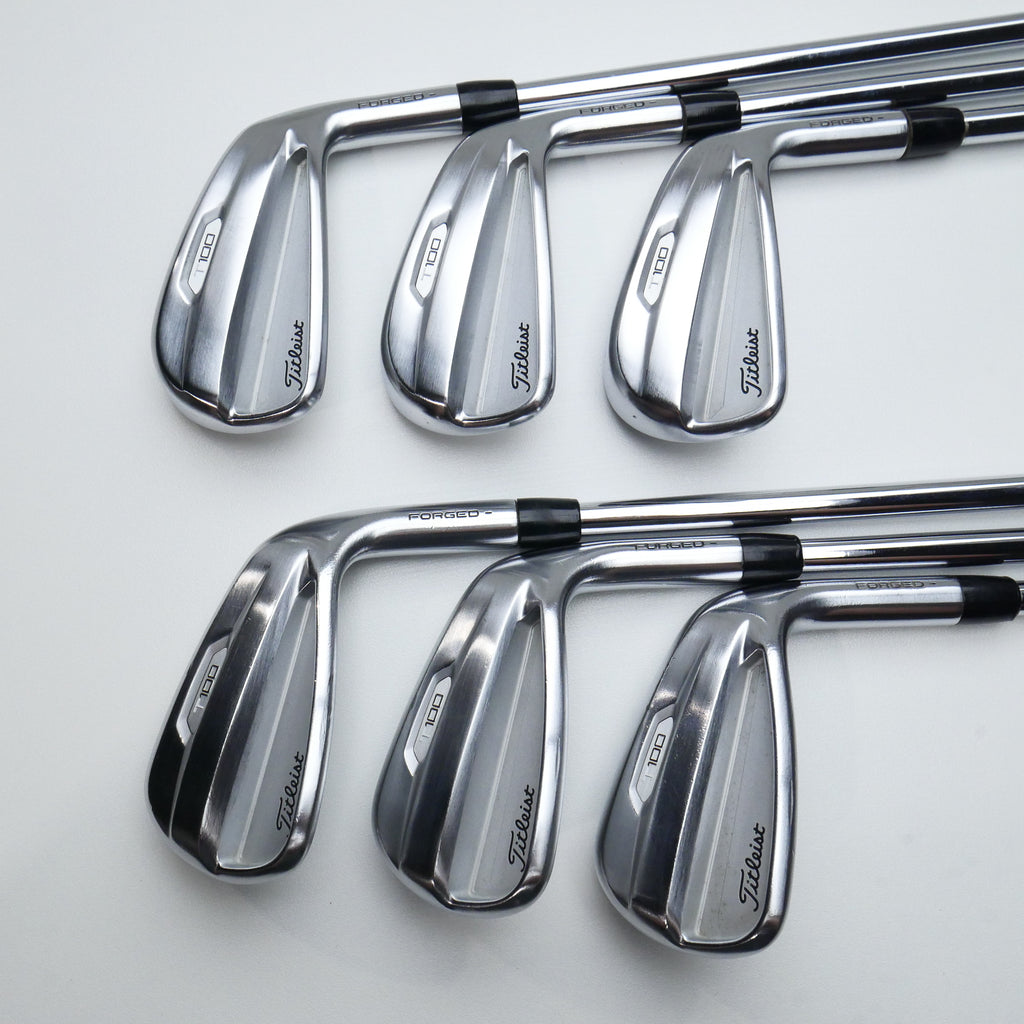 Used Titleist T100 2021 Iron Set / 5 - PW / X-Stiff Flex