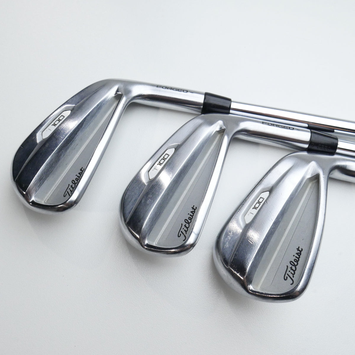 Used Titleist T100 2021 Iron Set / 6 - PW / Regular Flex