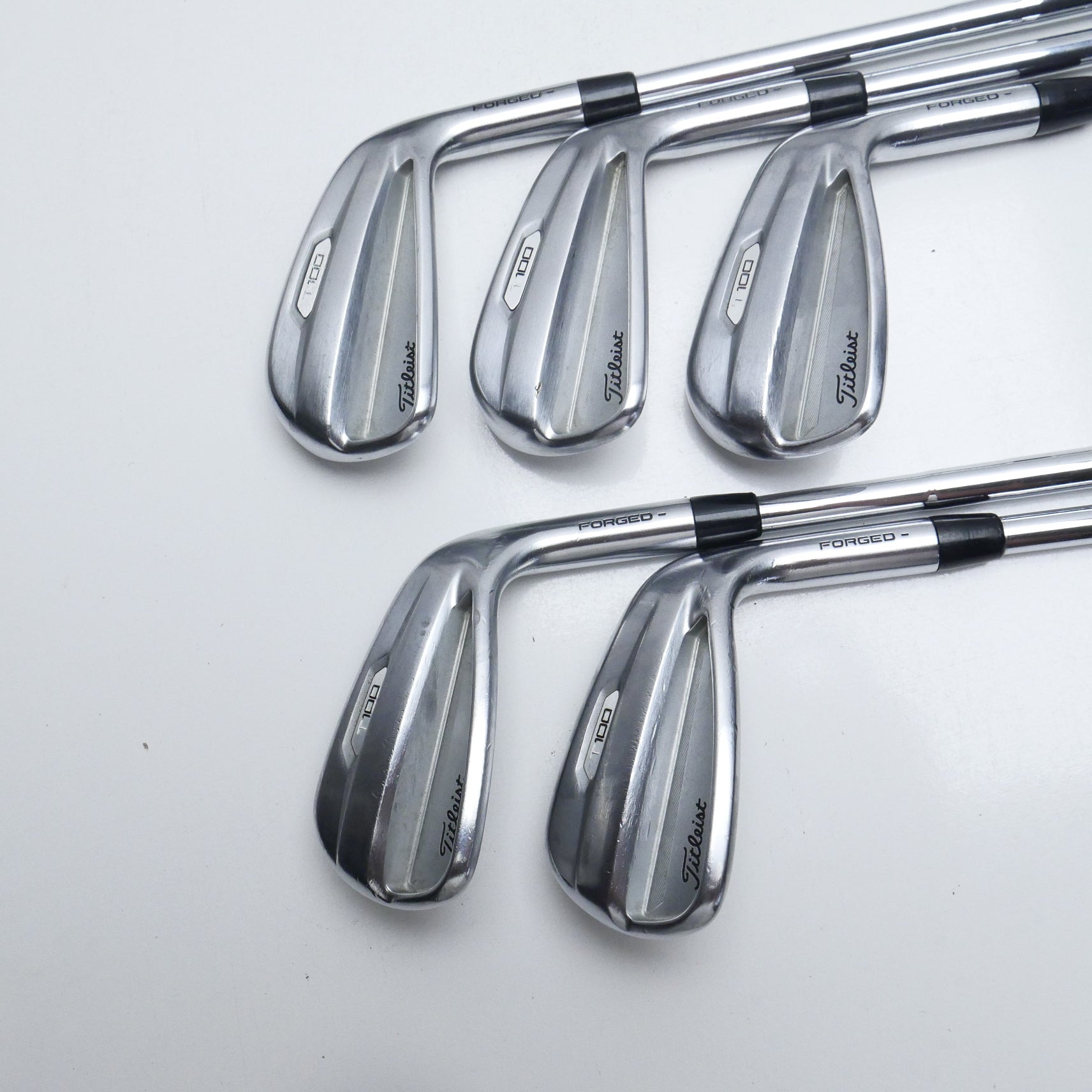Used Titleist T100 2021 Iron Set / 6 - PW / X-Stiff Flex
