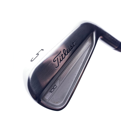 Used Titleist T100 2023 5 Iron / 27 Degrees / Stiff Flex