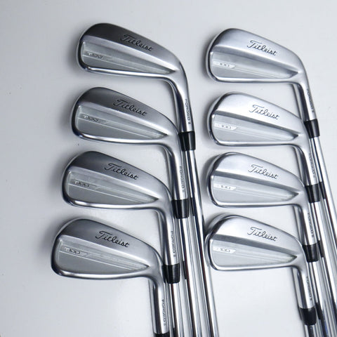 Used Titleist T100 2023 Iron Set / 3 - PW / Stiff Flex