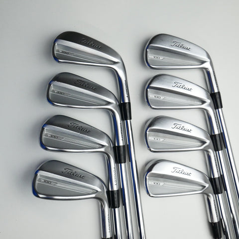 Used Titleist T100 2023 Iron Set / 3 - PW / X-Stiff Flex