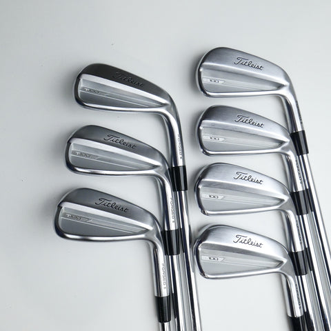 Used Titleist T100 2023 Iron Set / 4 - PW / Stiff Flex