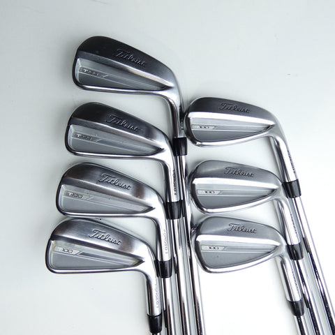 Used Titleist T100 2023 Iron Set / 4 - PW / Stiff Flex