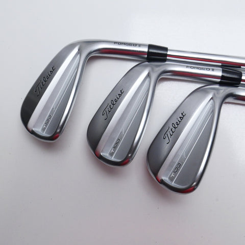 Used Titleist T100 2023 Iron Set / 4 - PW / Stiff Flex