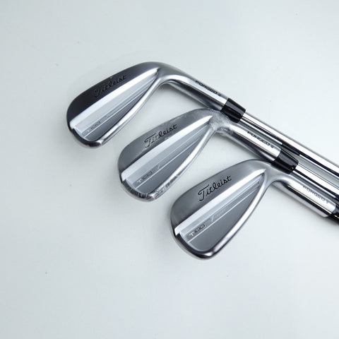 Used Titleist T100 2023 Iron Set / 4 - PW / Stiff Flex