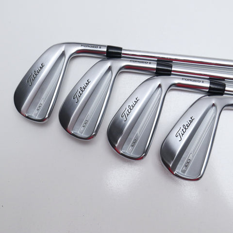 Used Titleist T100 2023 Iron Set / 4 - PW / Stiff Flex