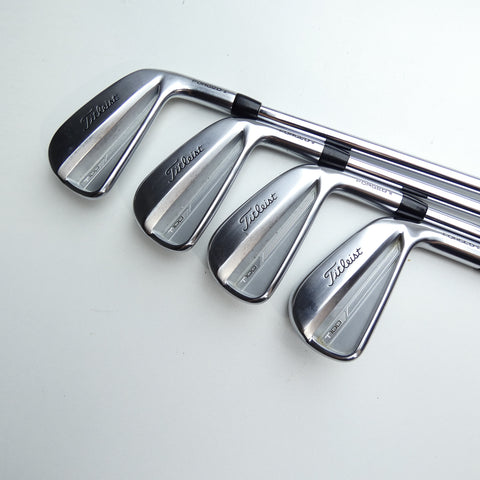 Used Titleist T100 2023 Iron Set / 4 - PW / Stiff Flex