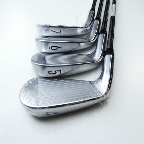 Used Titleist T100 2023 Iron Set / 4 - PW / Stiff Flex