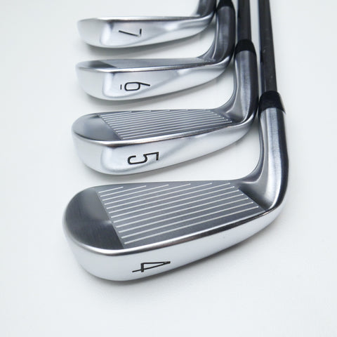 Used Titleist T100 2023 Iron Set / 4 - PW / Stiff Flex