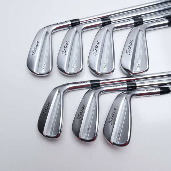 Used Titleist T100 2023 Iron Set / 4 - PW / Stiff Flex