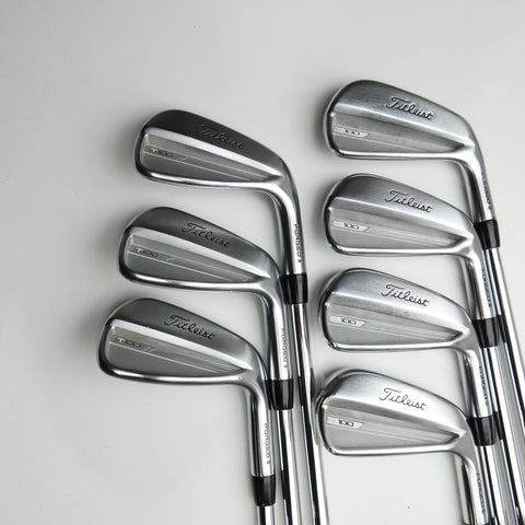 Used Titleist T100 2023 Iron Set / 4 - PW / X-Stiff Flex