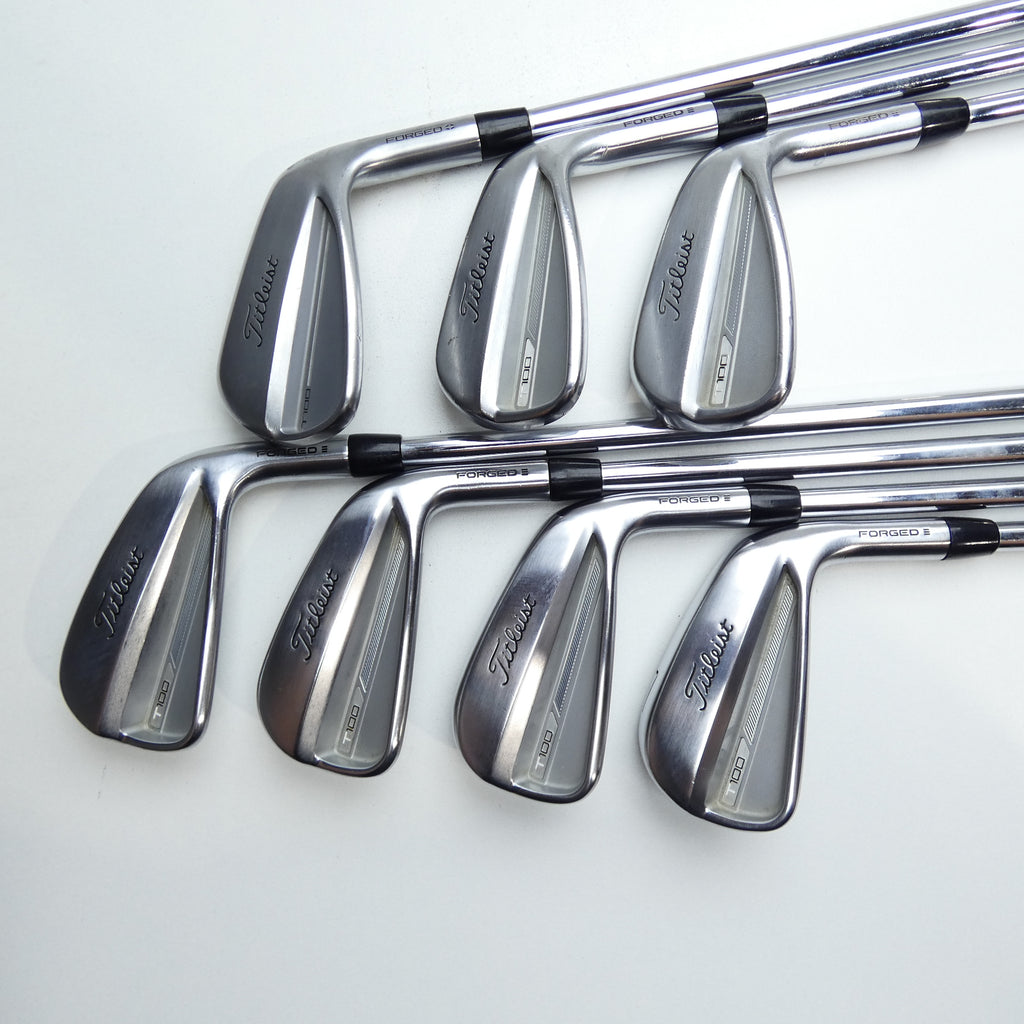 Used Titleist T100 2023 Iron Set / 4 - PW / X-Stiff Flex