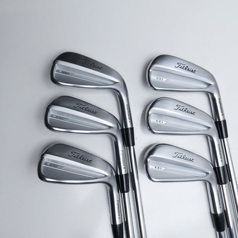 Used Titleist T100 2023 Iron Set / 5 - PW / Stiff Flex