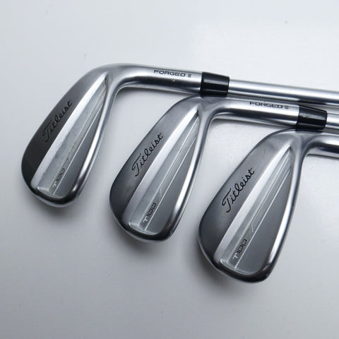 Used Titleist T100 2023 Iron Set / 5 - PW / Stiff Flex