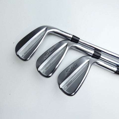 Used Titleist T100 2023 Iron Set / 5 - PW / Stiff Flex