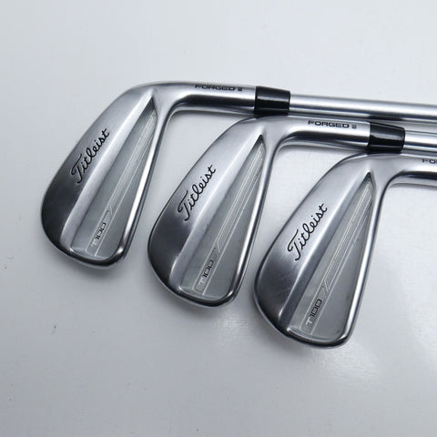 Used Titleist T100 2023 Iron Set / 5 - PW / Stiff Flex