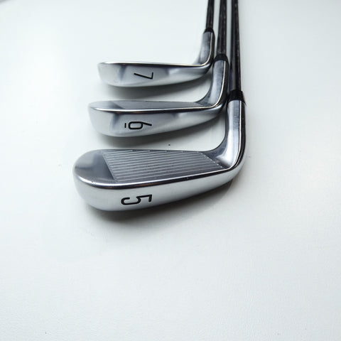 Used Titleist T100 2023 Iron Set / 5 - PW / Stiff Flex