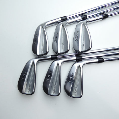 Used Titleist T100 2023 Iron Set / 5 - PW / Stiff Flex