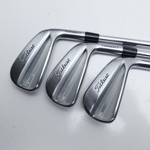 Used Titleist T100 2023 Iron Set / 5 - PW / X-Stiff Flex