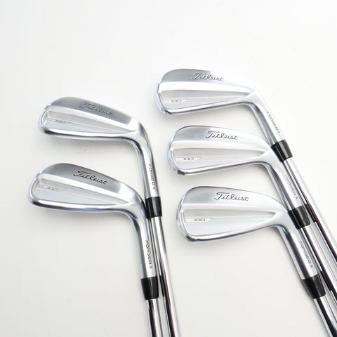 Used Titleist T100 2023 Iron Set / 6 - PW / Stiff Flex