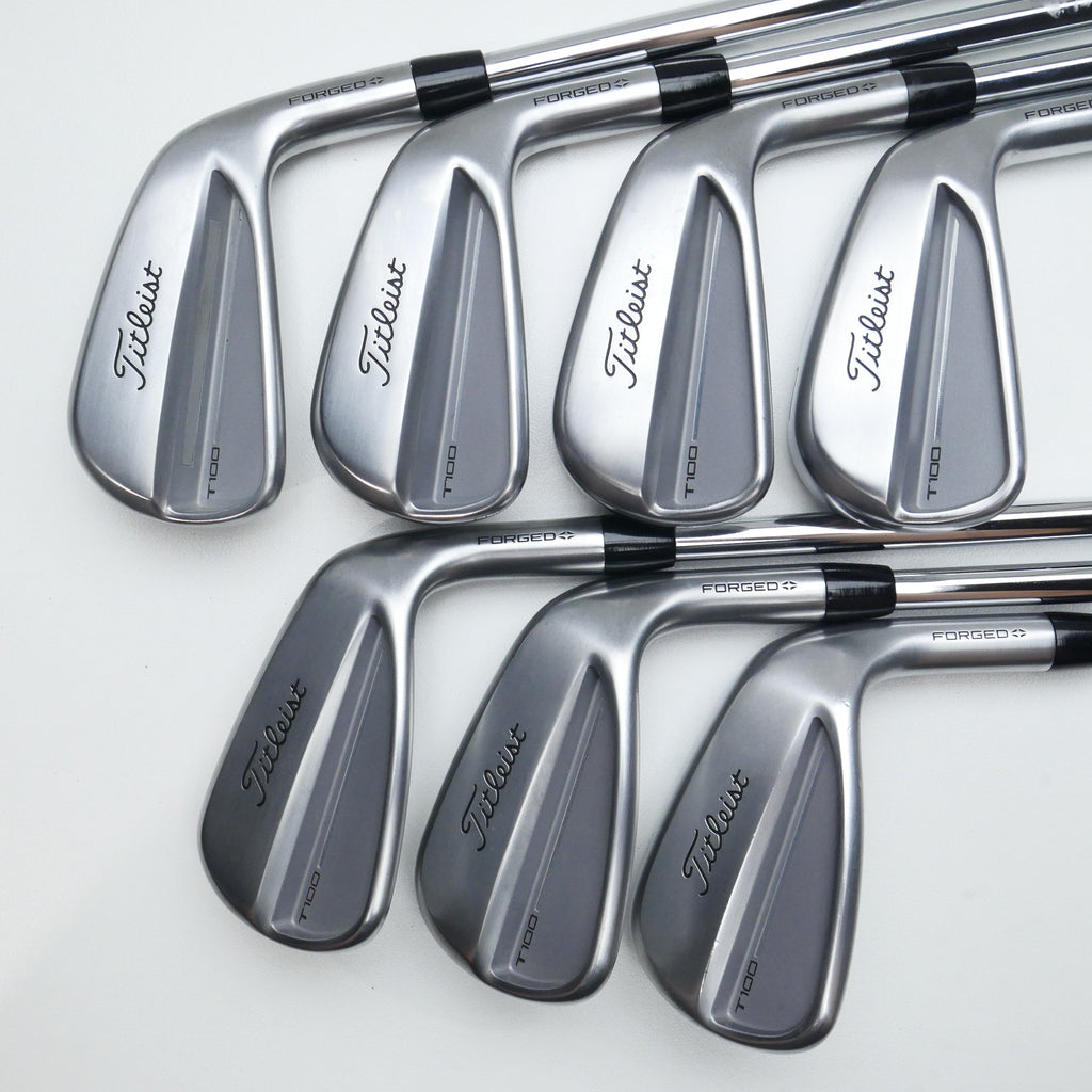 Used Titleist T100 2025 Iron Set / 4 - PW / Stiff Flex