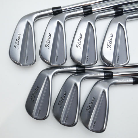Used Titleist T100 2025 Iron Set / 4 - PW / Stiff Flex