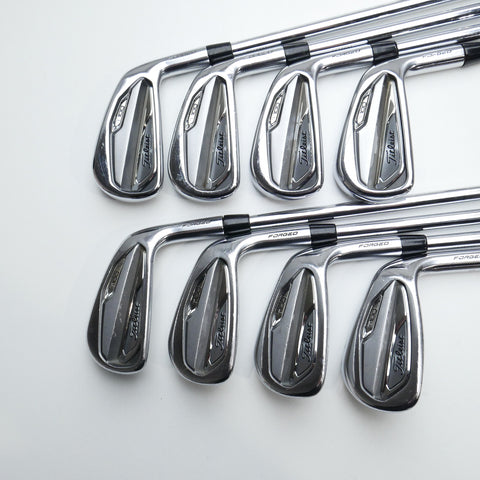 Used Titleist T100 Iron Set / 3 - PW / Stiff Flex