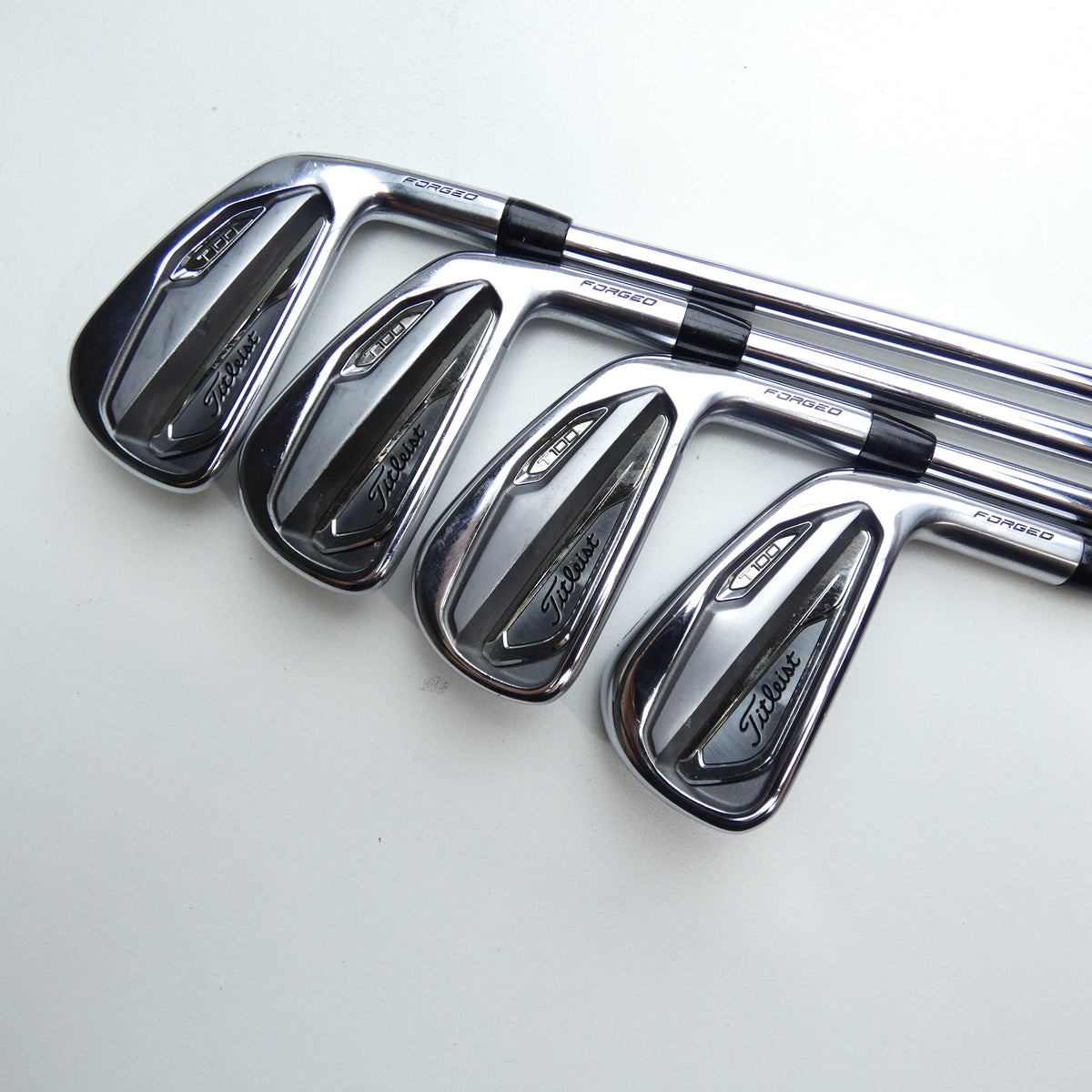 Used Titleist T100 Iron Set / 3 - PW / X-Stiff Flex