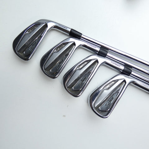 Used Titleist T100 Iron Set / 4 - PW + 50° / Stiff Flex