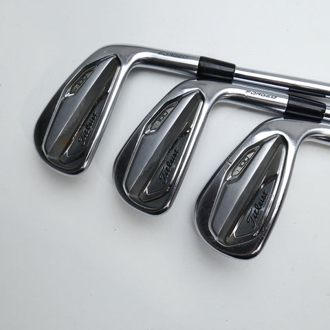 Used Titleist T100 Iron Set / 6 - PW / Stiff Flex