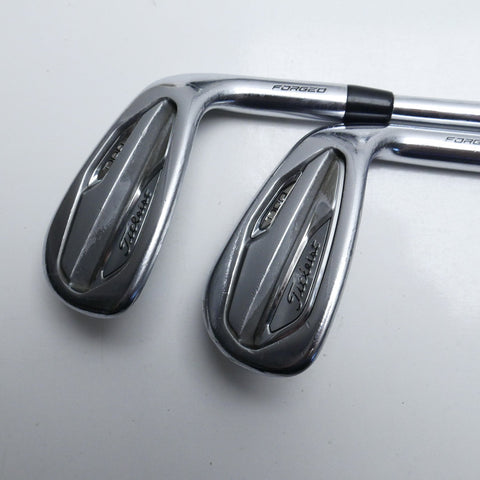 Used Titleist T100 Iron Set / 7 - PW / Stiff Flex