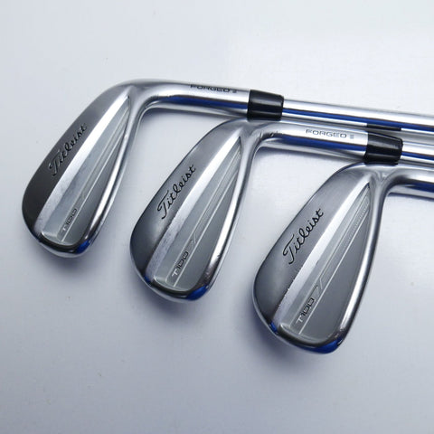 Used Titleist T100 & T150 2023 Iron Set / 5 - PW / Stiff Flex