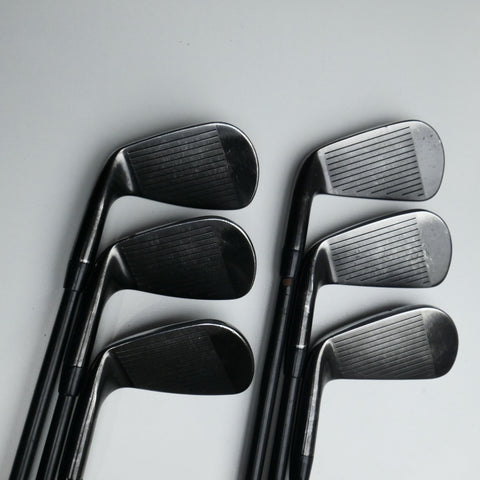Used Titleist T100S 2021 Black Iron Set / 5 - PW / Stiff Flex