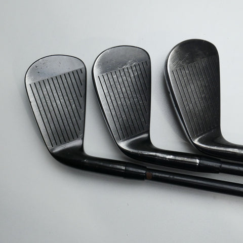 Used Titleist T100S 2021 Black Iron Set / 5 - PW / Stiff Flex