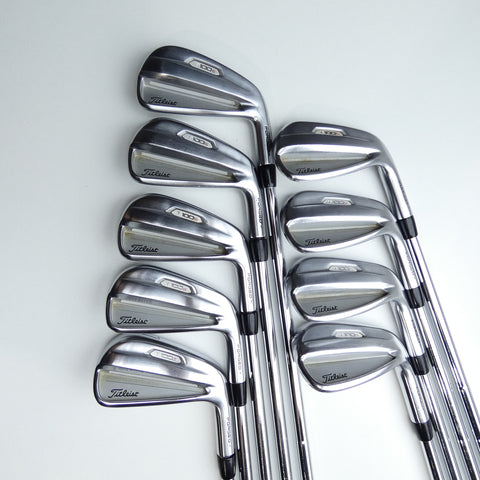Used Titleist T100S 2021 Iron Set / 3 - PW + 48° / X-Stiff Flex