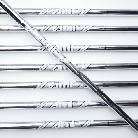 Used Titleist T100S 2021 Iron Set / 4 - PW + 48° / X-Stiff Flex