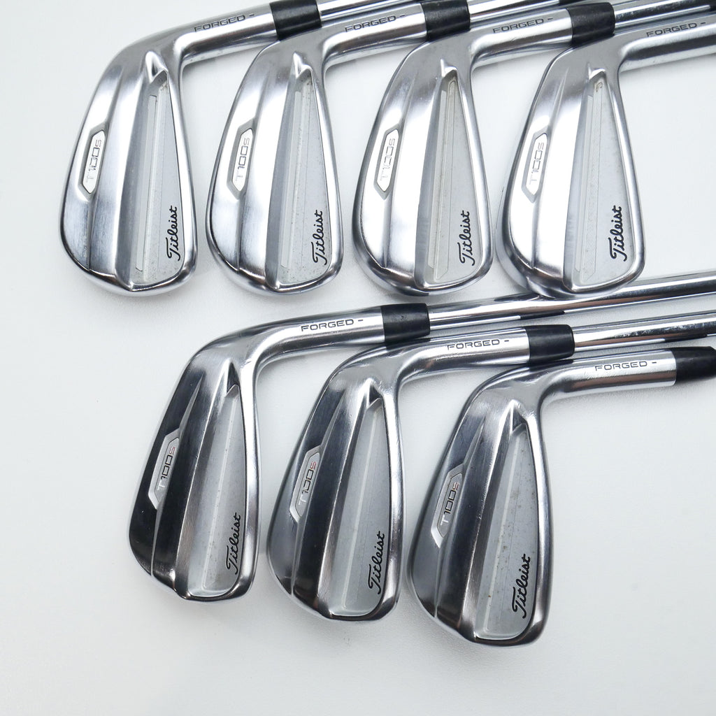 Used Titleist T100S 2021 Iron Set / 4 - PW / Regular Flex