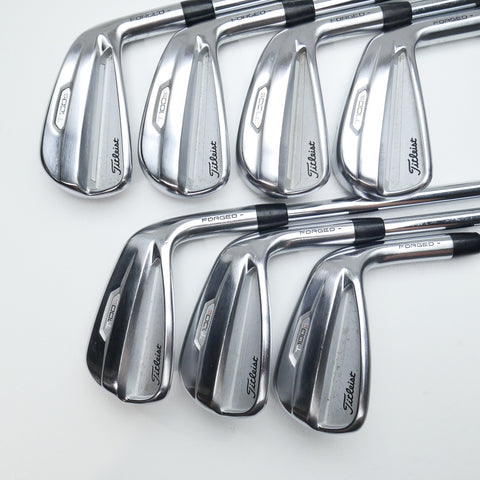 Used Titleist T100S 2021 Iron Set / 4 - PW / Regular Flex