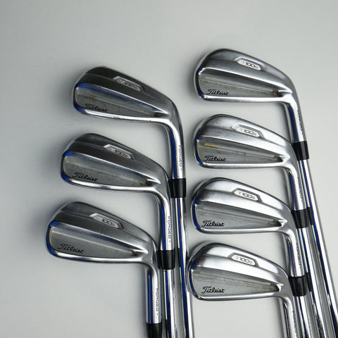 Used Titleist T100S 2021 Iron Set / 4 - PW / Stiff Flex