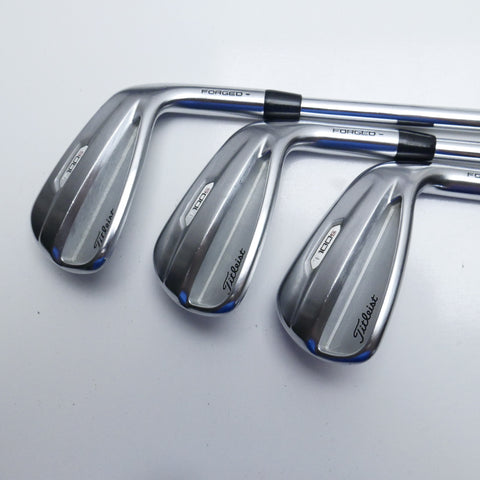Used Titleist T100S 2021 Iron Set / 4 - PW / Stiff Flex