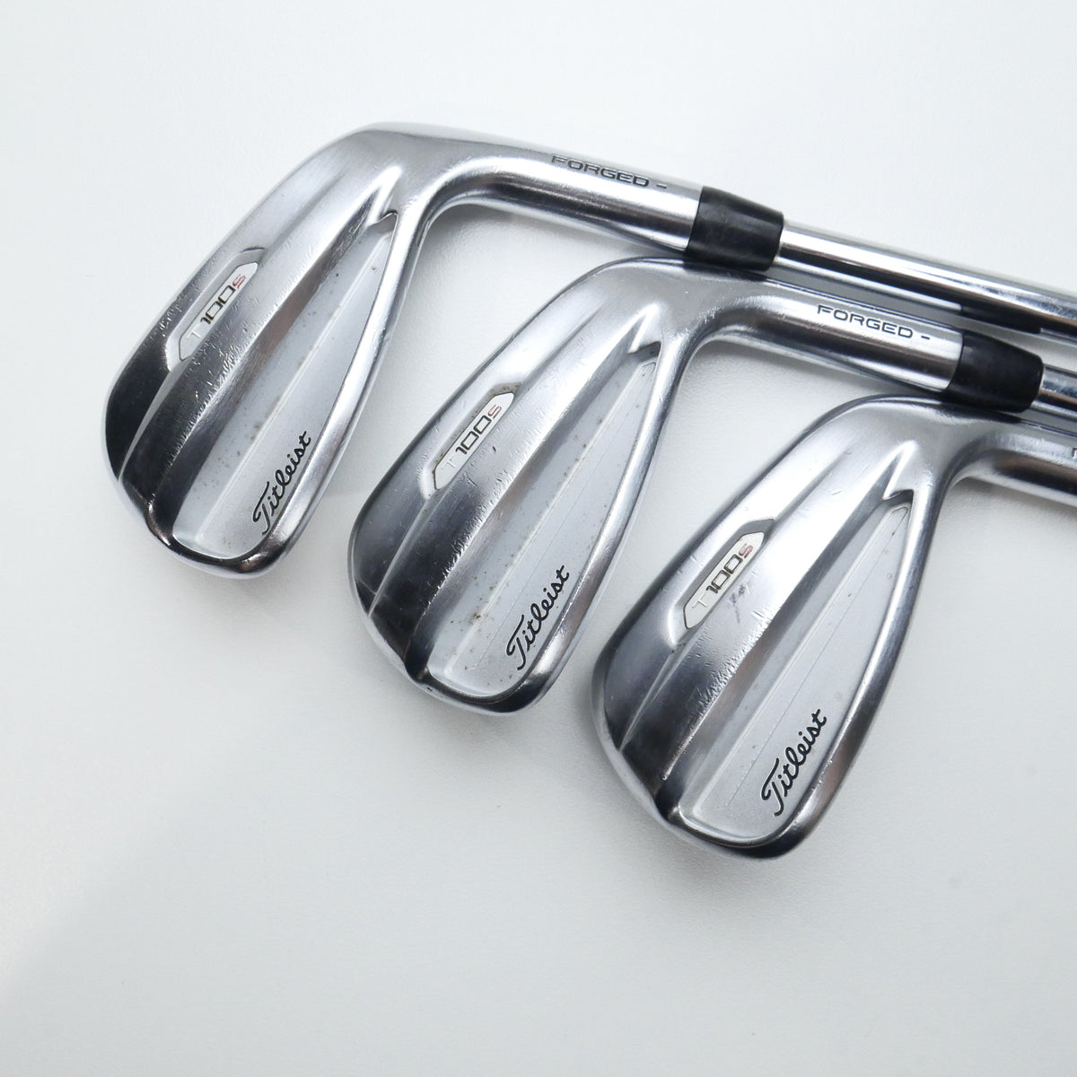 Used Titleist T100S 2021 Iron Set / 4 - PW / Stiff Flex