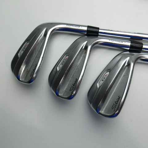 Used Titleist T100S 2021 Iron Set / 4 - PW / Stiff Flex