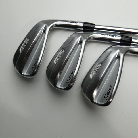 Used Titleist T100S 2021 Iron Set / 4 - PW / Stiff Flex