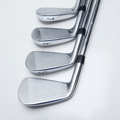 Used Titleist T100S 2021 Iron Set / 4 - PW / Stiff Flex