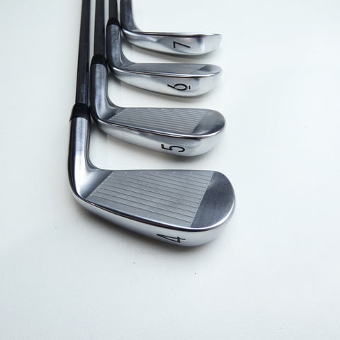 Used Titleist T100S 2021 Iron Set / 4 - PW / Stiff Flex / Left-Handed