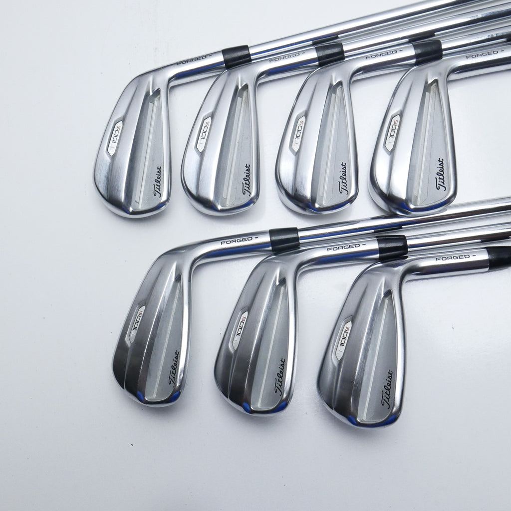 Used Titleist T100S 2021 Iron Set / 4 - PW / Stiff Flex