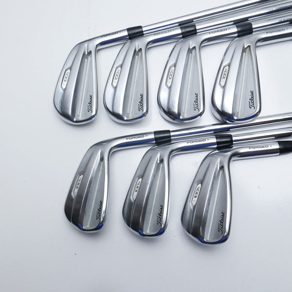 Used Titleist T100S 2021 Iron Set / 4 - PW / Stiff Flex