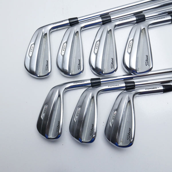 Used Titleist T100S 2021 Iron Set / 4 - PW / Stiff Flex